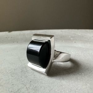 Ring | Black Stone | Size 7